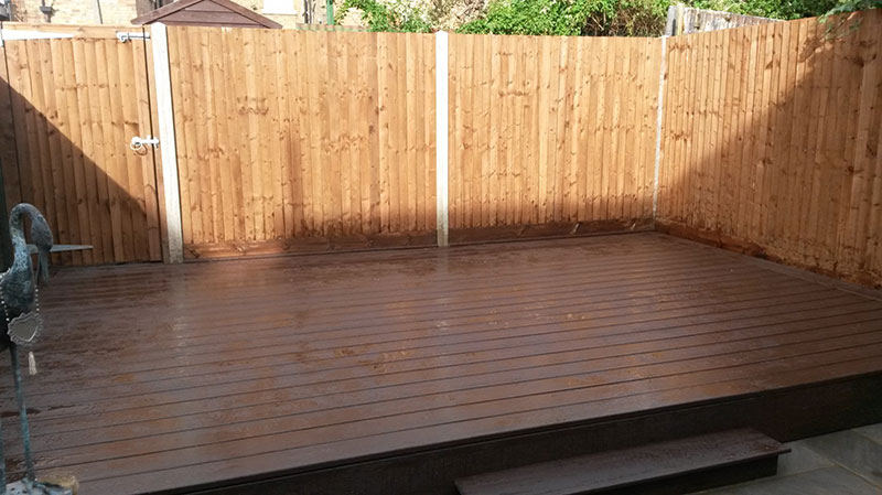 timber decking by Paul Timms Fencing