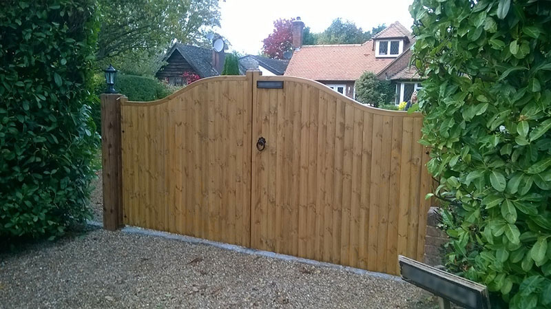 timber garden gates by Paul Timms Fencing