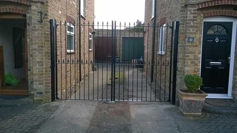 wrought iron gates by Paul Timms Fencing